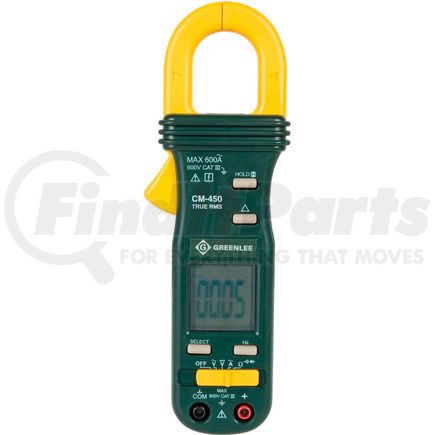 Greenlee Tools CM-450 Greenlee&#174; CM-450 True Rms Clampmeter, Ac