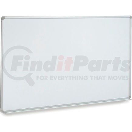 Global Industrial 695478 Global Industrial&#8482; Porcelain Dry Erase Whiteboard - 72 x 48 - Aluminum