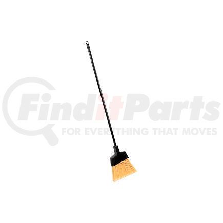 Carlisle 4065000 Carlisle Flagged Angled Broom 12" w/48" plastic coated steel handle - 4065000