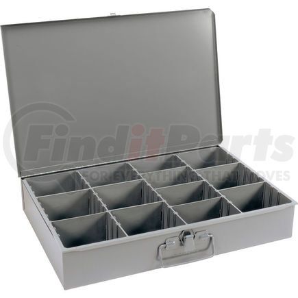 Durham 119-95 Durham Steel Scoop Compartment Box 119-95 - Adjustable Vertical Compartments 18 x 12 x 3