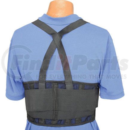 Pyramex Safety Glasses BBS100S Standard Back Support Belt, Adjustable Suspenders, Small, 28-32" Waist Size 