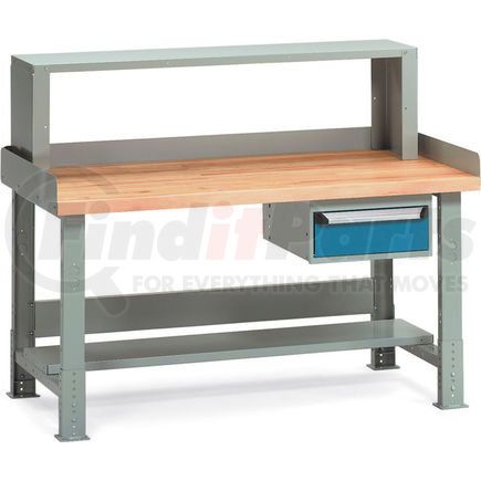 Rousseau WS22-7205-E LT. GRAY(071) Stringer For Rousseau Premium-Quality Workbenches - 72"L