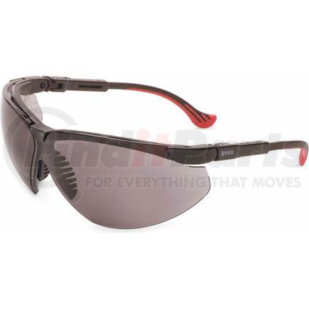 North Safety S3301HS Uvex&#174; S3301HS Genesis XC Safety Glasses, Black Frame, Gray HS Lens