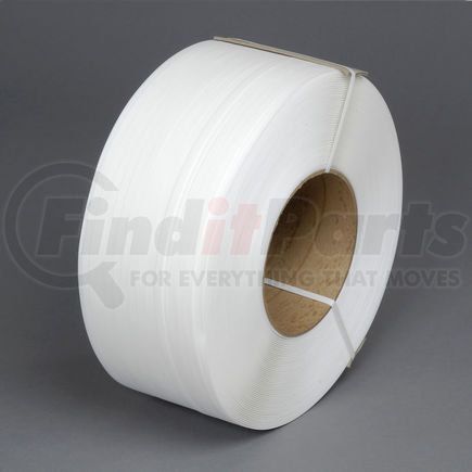 Pac Strapping Prod Inc 48M-32-2299 Polypropylene Strapping 1/2" x .024" x 9,900' White 8" x 8" Core