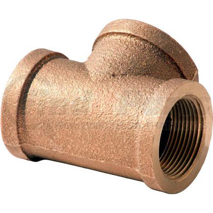 Merit Brass XNL106-32 2 In. Lead Free Brass Tee - FNPT - 125 PSI - Import