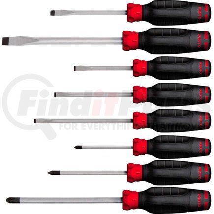 Proto J1208SC Proto J1208SC DuraTek&#153; 8-Piece Cabinet, Keystone, & Phillips&#174; Screwdriver Set