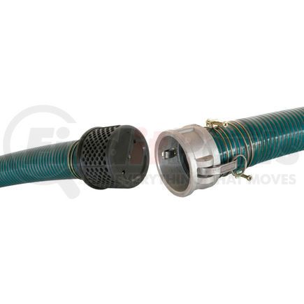 BE Power Equipment 85.400.090 3" Suction Hose Kit - 25'L, Aluminum Camlock