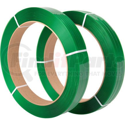 Pac Strapping Prod Inc 4825773T29 Polyester Strapping 1/2" x .025" x 2,900' Green 16" x 3" Core