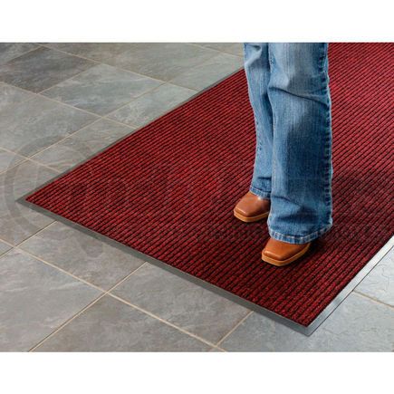 Apache 0103311054X6 Apache Mills Brush & Clean&#153; Entrance Mat 3/8" Thick 4' x 6' Burgundy