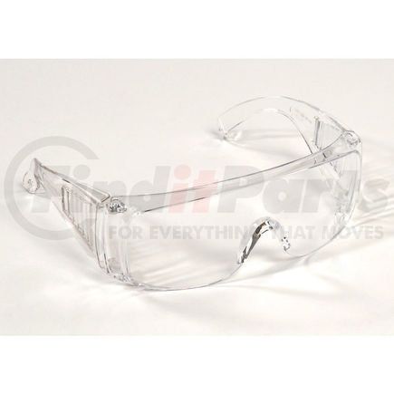 Pyramex Safety Glasses S510S Solo&#174; Visitors Specs, Clear Lens and Frame 