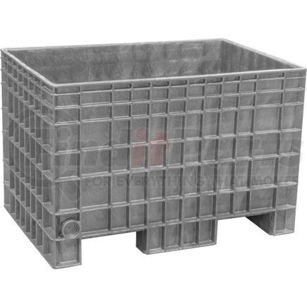 Akro Mils BF4229280051000 Buckhorn BF4229280051000 - 42x29x28 Agricultural Bulk Container-FDA Compliant Light Gray