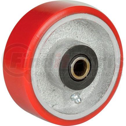 Casters, Wheels & Industrial Handling 748721A Global Industrial™ 4" x 1-1/2" Polyurethane Wheel - Axle Size 1/2"