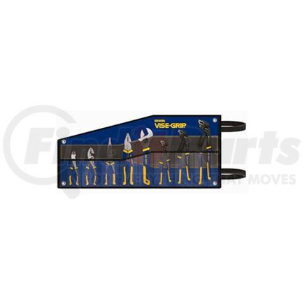 IRWIN TOOLS 2078712 IRWIN VISE-GRIP® 2078712 8 PC. Set (Lng Nose, Slp Joint, Dia., Tng & Grv, Linesman, Adj. Wrnch)