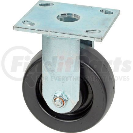 Casters, Wheels & Industrial Handling 3461S-5 Faultless Rigid Plate Caster 3461S-5 5" Polyolefin Wheel