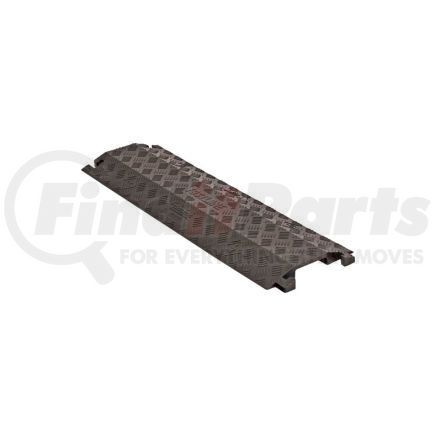 Justrite FL1X4-B Fastlane® Drop Over Cable Protector 1 CH 10.75"W - Black