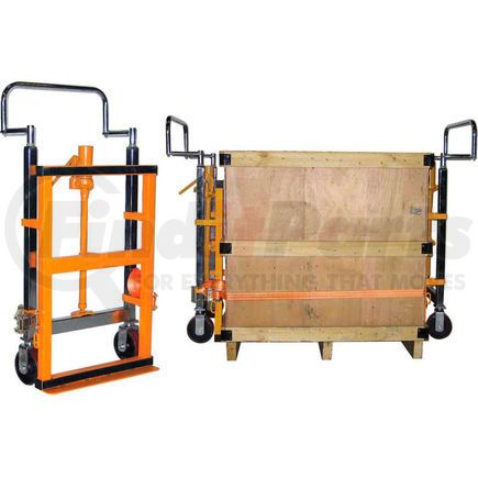 Global Industrial FM180B Global Industrial&#153; (2) Hand Operated Hydraulic Furniture Moving Dollies, 3950 Lb. Capacity