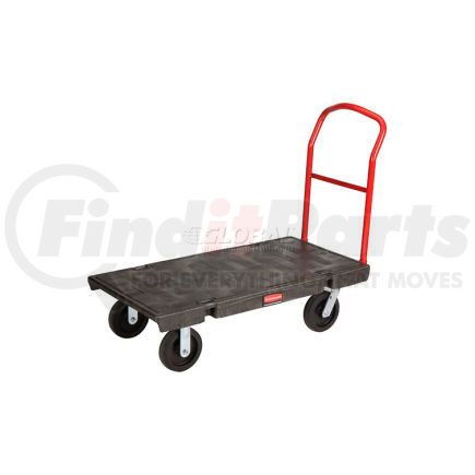 Rubbermaid FG443600BLA Rubbermaid&#174; FG443600BLA Plastic Deck Platform Truck 48 x 24 2000 Lb. Capacity