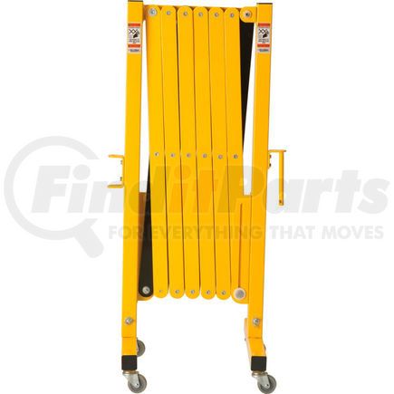 Global Industrial EXGATE-30-C** Global Industrial™ Portable Steel Barricade Gate With Casters