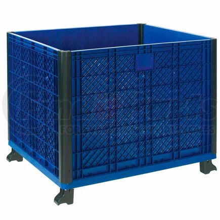 Global Industrial 239452 Global Industrial&#153; Easy Assembly Solid Wall Bulk Container 39-1/4"L x 31-1/2"W x 29"H Overall