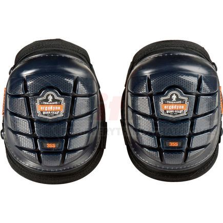 Ergodyne 18455 Ergodyne&#174; ProFlex&#174; 355 Injected Gel Knee Pads, Short Cap, Black, 18455