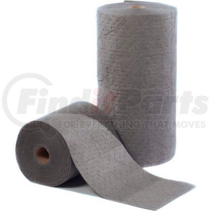 Evolution Sorbent Products 2MBGRB-S Global Industrial Universal Roll, Medium Weight, 150'L x 15"W, Grey, 2/Pack