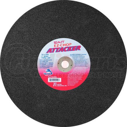 United Abrasives 24500 United Abrasives - Sait 24500 Chop Saw Wheel Type 1 Attacker 14"x 3/32" x 1" Aluminum Oxide