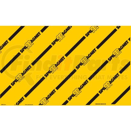 Brady 31112LS Brady&#174; Spill Magnet Drain Cover, 24"W X 36" L, Yellow/Black, 3112LS