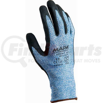 Mapa Pro 581010 MAPA&#174; Krynit Grip & Proof 581 Nitrile Palm Coated HDPE Gloves, Cut Level A4, 1 Pair, Size 10