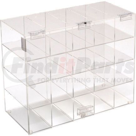 Horizon Mfg Enterprises, Inc 5203 Horizon Mfg. Safety Glass Holder With Door, 5203, Holds 20 Glasses, 6-3/4"L