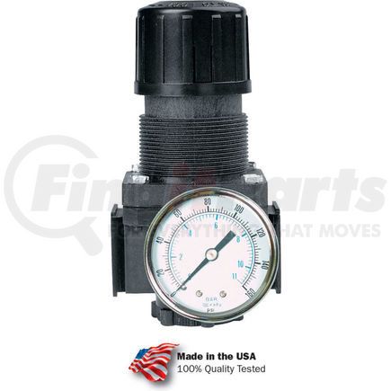 Arrow Pneumatic R354G Arrow Tri-Star Regulator R354g, Aluminum, 1/2" Npt, 250 Psi