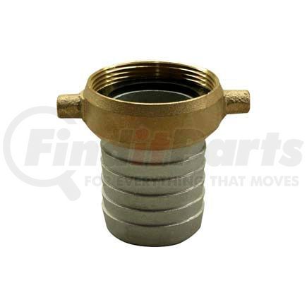 Apache 43077252 Apache 43077252 3" Aluminum Female Short Shank Coupling w/ Brass Nut