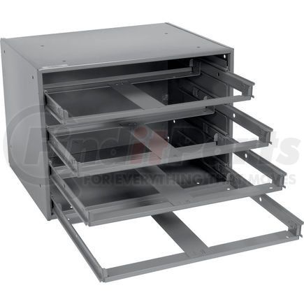 Durham 303-95 Durham Slide Rack 303-95 - For Large Compartment Storage Boxes - Fits Four Boxes