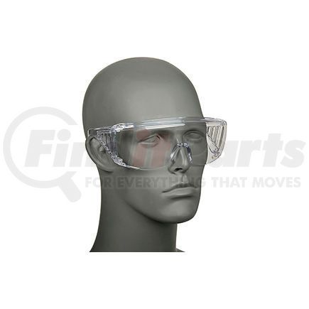 MCR Safety 9800B MCR Safety 9800B Crews Yukon&#174; Safety Glasses, Clear Lens, Clear Frame, Anti-Scratch, 12/Box