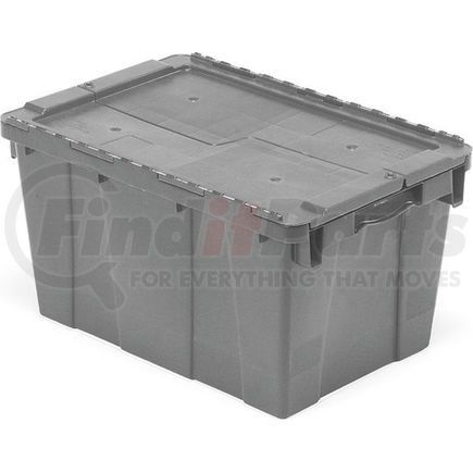 LEWISBins+ FP19 GRAY ORBIS Flipak&#174; Distribution Container FP19 - 23-1/2 x 15-7/10 x 13 Gray