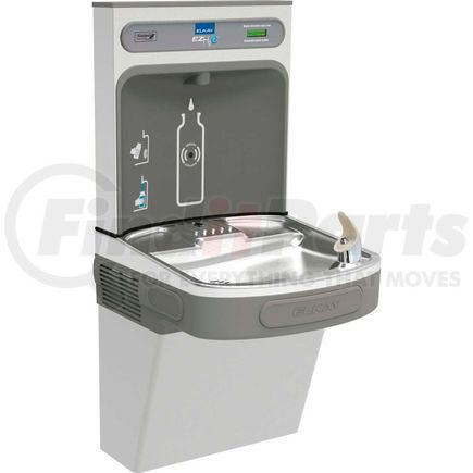 Elkay EZSDWSSK Elkay EZSDWSSK EZH20 Water Bottle Refilling Station, Single, Non Refrigerated, Stainless Steel