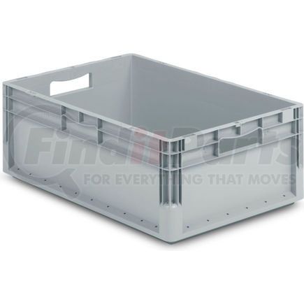 Schaeffer Material ELB6220.GY1 Schaefer Straight Wall Stacking Container ELB6220.GY1 - 23-5/8"L x 15-11/16"W x 8-11/16"H