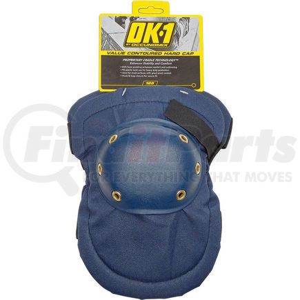 Occunomix 125 OccuNomix Value Contoured Hard Cap Knee Pads 1 Pair, Blue