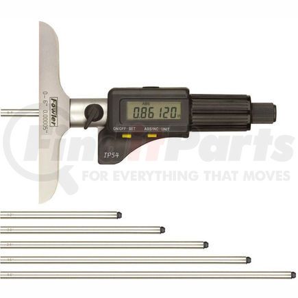 Fowler 54-225-456 Fowler 54-225-456 IP54 0-6" / 150MM Electronic Depth Micrometer