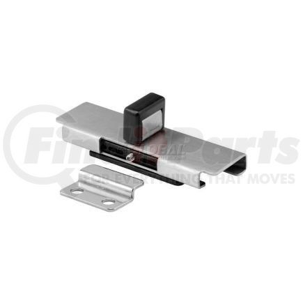 Sentry Supply 656-9875 Slide Latch & Keeper W/Fasteners St. Stainless Steel - 656-9875