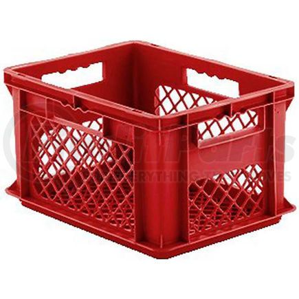 Schaeffer Material EF4223.RD1 SSI Schaefer Euro-Fix Mesh Container EF4223 - 16" x 12" x 9", Red