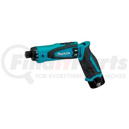 Makita DF012DSE Makita&#174; DF012DSE, 7.2v Lithium-Ion Cordless 1/4" Hex Driver-Drill Kit w/ Auto-Stop Clutch