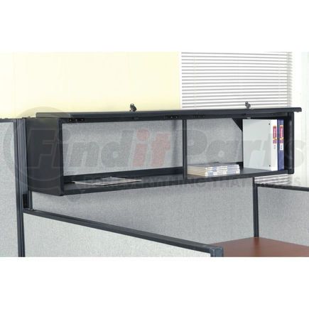 Global Industrial 773232CAB Interion&#174; 60" Overhead Cabinet In Black