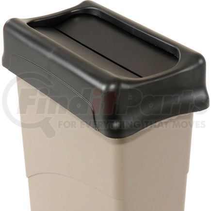 Rubbermaid FG267360BLA Lid for 16-23 Gallon Rectangular Rubbermaid Trash Can - Black