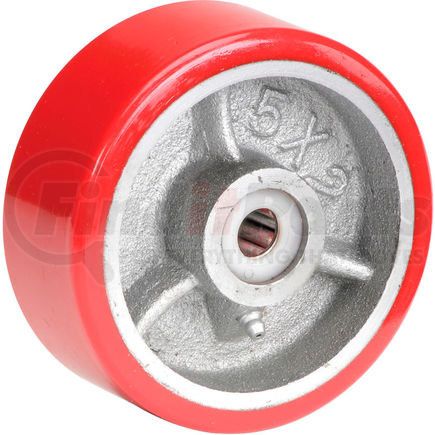 Casters, Wheels & Industrial Handling CW-520-PS 5/8 Global Industrial™ 5" x 2" Polyurethane Wheel - Axle Size 5/8"