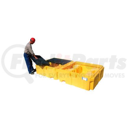 Ultratech International 1144 UltraTech Ultra-Twin IBC Spill Pallet&#174; 1144 with Drain