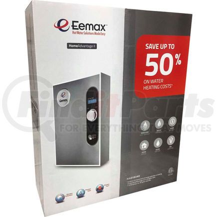 Eemax HA018240 Eemax HA018240 Electric Tankless Water Heater Home Advantage II - 18kW, 75Amps