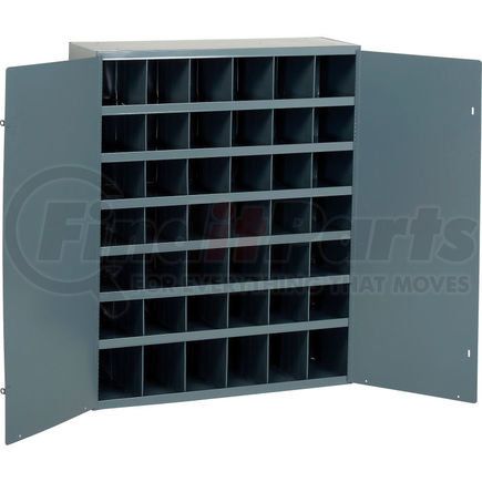 Durham 252044 Durham Steel Storage Parts Bin Cabinet 360-95 With Doors - 42 Compartments