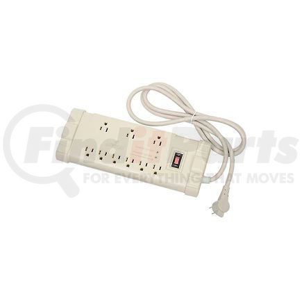 Leviton S2000-PS Surge Protected Power Strip, 9 Outlets, 15A, 2020 Joules, 15' Cord