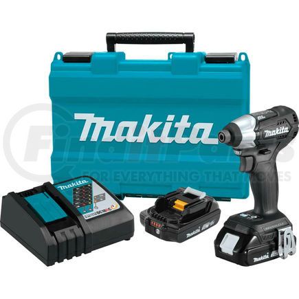 Makita XDT15R1B Makita&#174; LXT&#174; Impact Driver Kit, 2.0Ah, Li-Ion, 18V, Sub-Compact, Brushless, Cordless