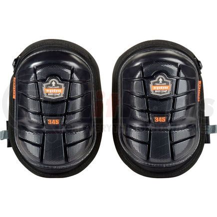 Ergodyne 18445 Ergodyne&#174; ProFlex&#174; 345 Injected Gel Knee Pads, Long Cap, Black, 18445